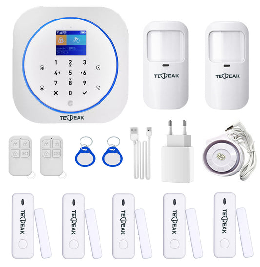 A1 - Sistema di sicurezza WiFi/GSM (Bianco)