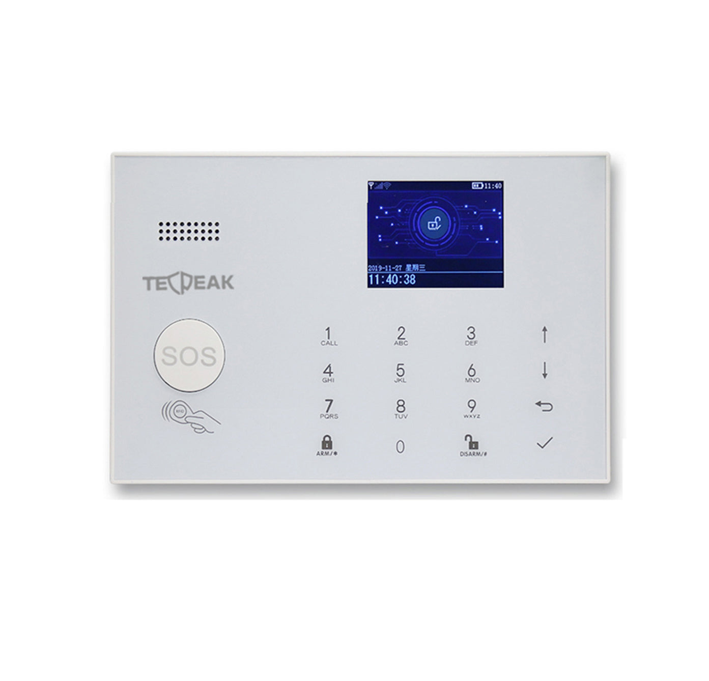 A2 - Sistema di allarme WiFi / GSM (Bianco)